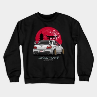 JDM Subie Impreza WRX Bugeye Back Print Crewneck Sweatshirt